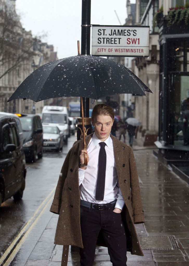 Freddie Fox in St James's London