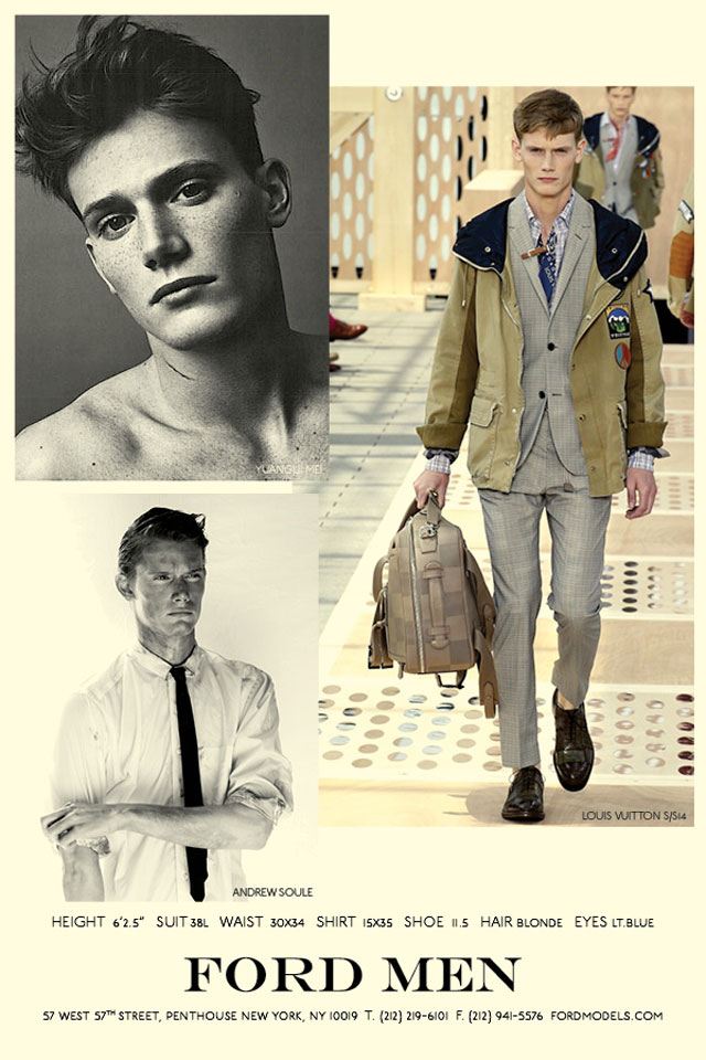 Ford male models new york