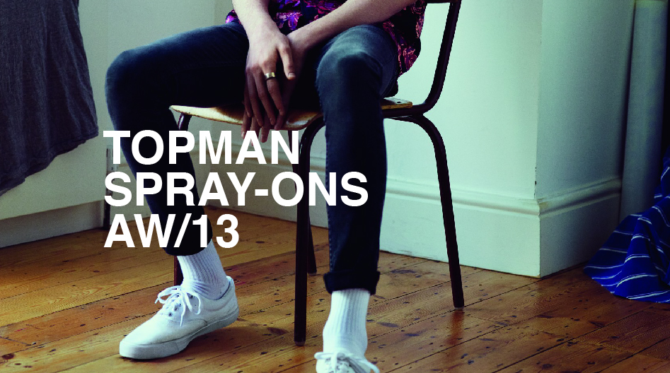 Topman sales spray on