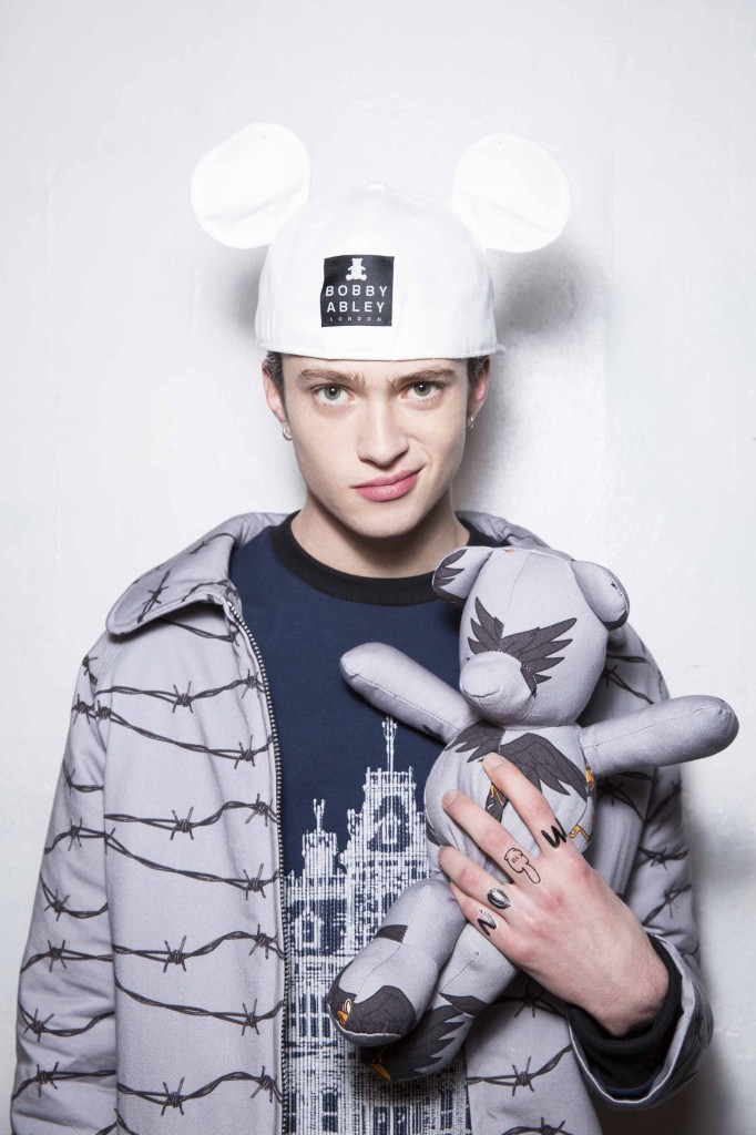 Bobby Abley AW14, backstage (Image: Sam Wilson, BFC)