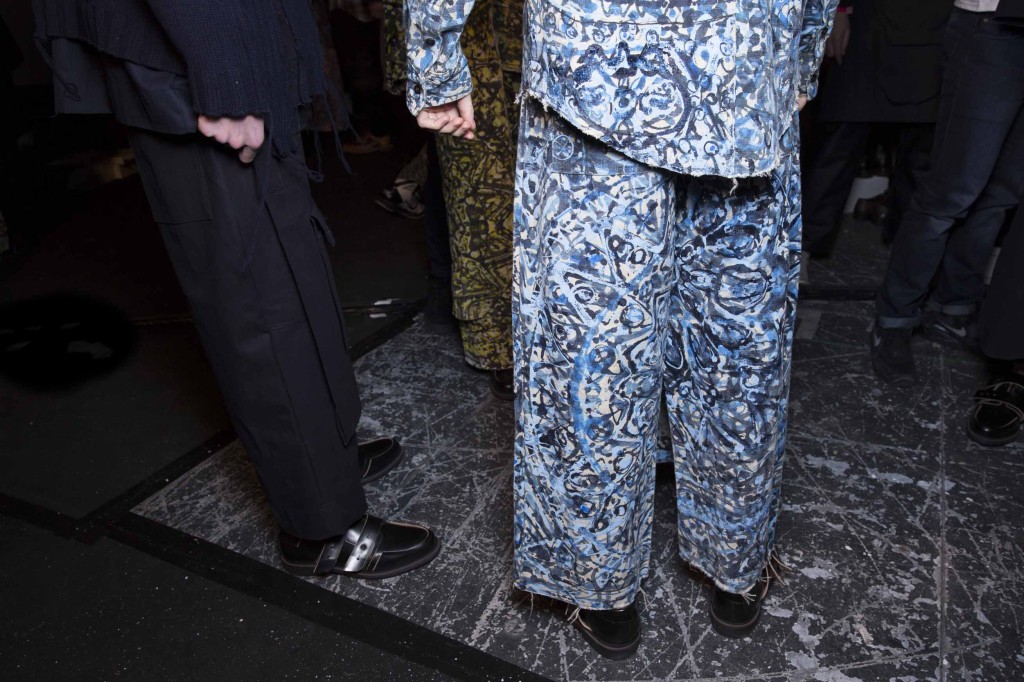 Craig Green AW14, backstage (Image: Sam Wilson, BFC)