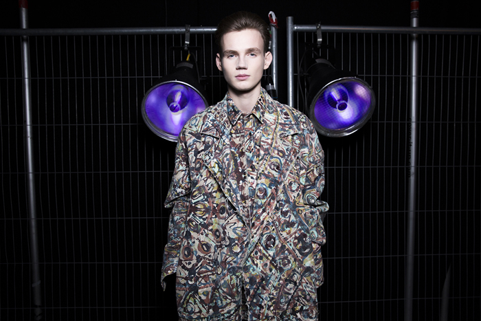 Craig Green AW14, backstage (Image: Sam Wilson, BFC)