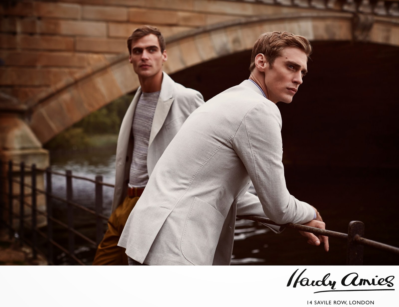 Editor's Page: Hardy Amies SS/14 Campaign | Client Magazine