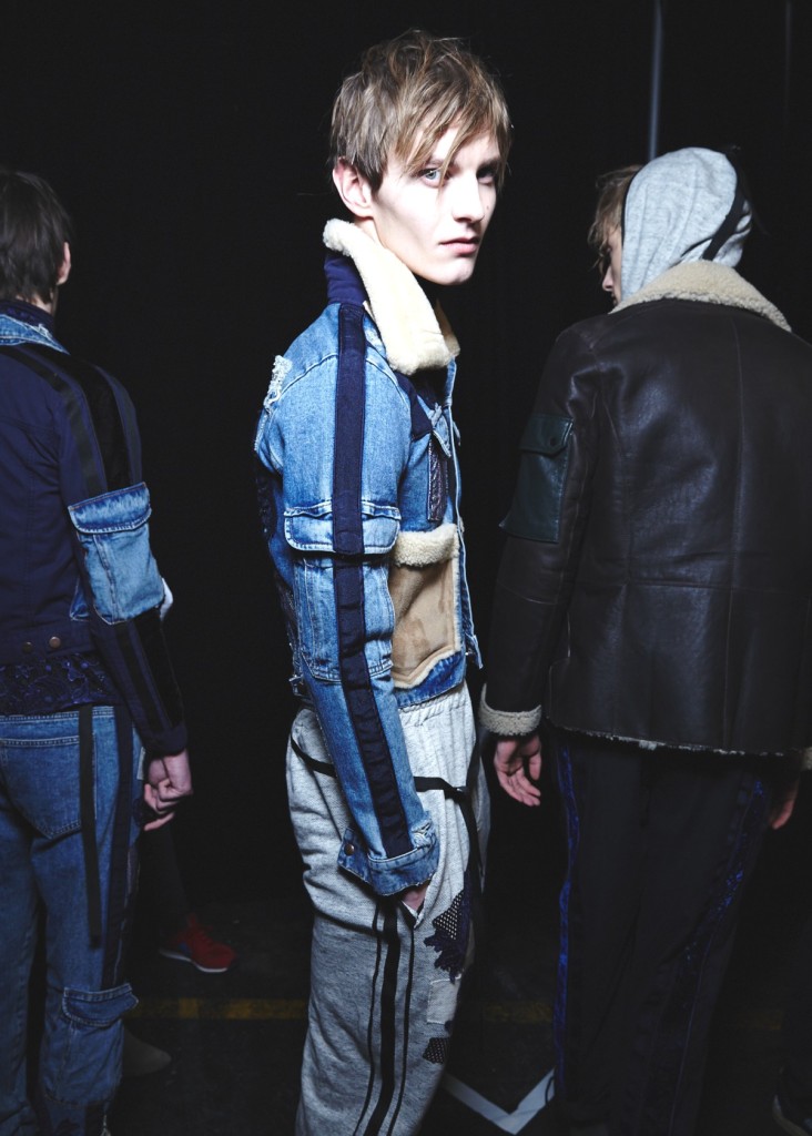 James Long AW15, backstage (Sam Wilson, British Fashion Council) 4