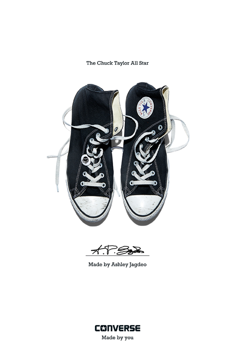 Ashley Jagdeo - Converse Sneaker Portrait