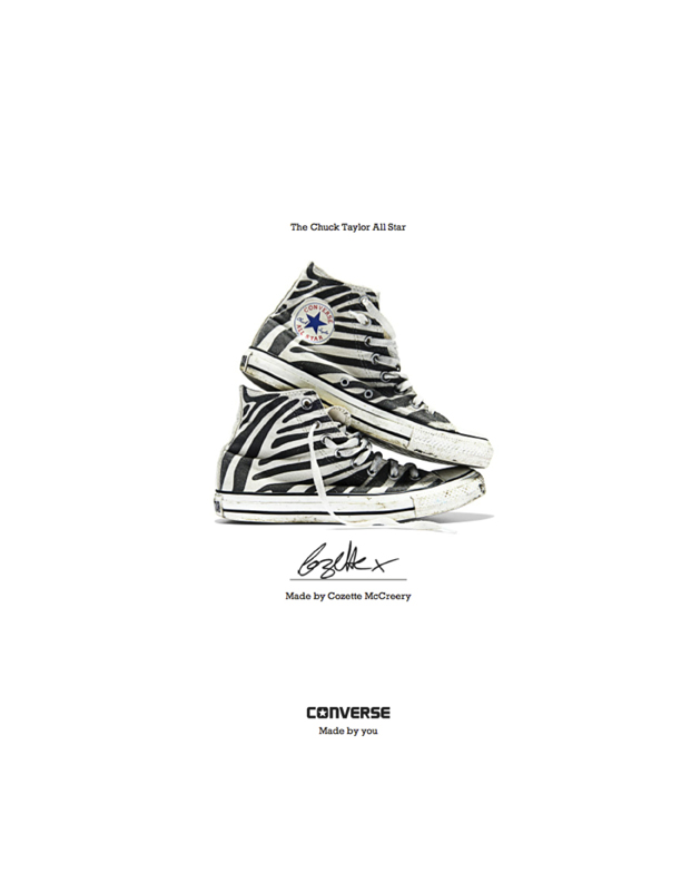 Cozette McCreery - Converse Sneaker Portrait