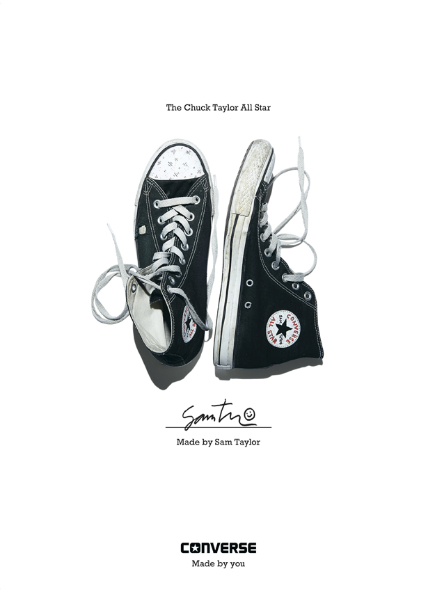 Sam Taylor - Converse Sneaker Portrait