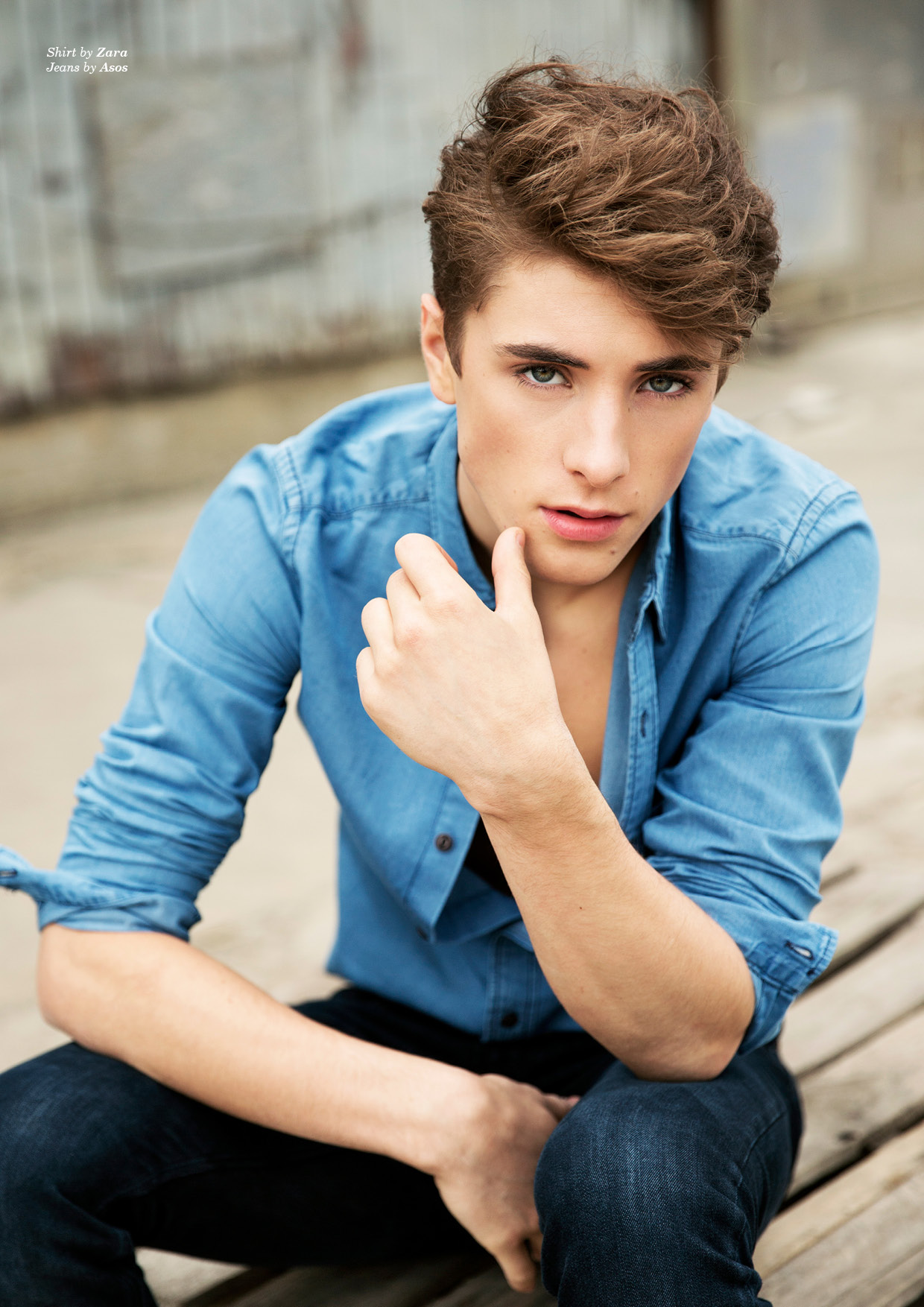 Frankie Rossi at IMG by Andrew Parsons for Yearbook 11 Client Magazine
