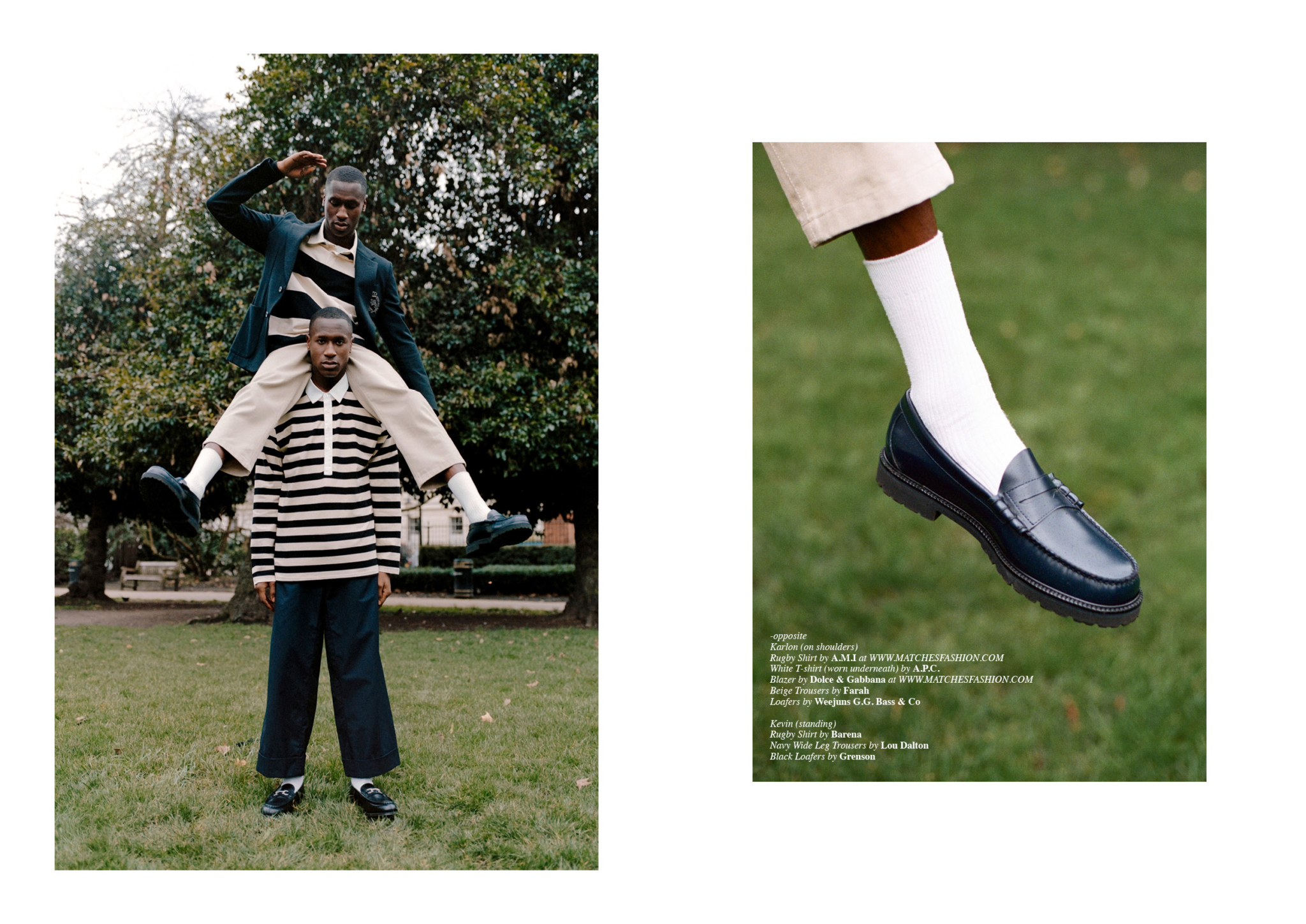 The Flag Twins by Katy Thomas for Client Style #22 – Client Magazine