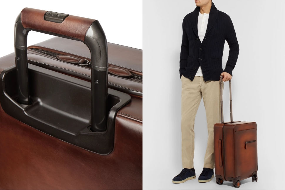 Client Voyage: Berluti Formula 1004 Venezia Leather Carry-On Suitcase ...