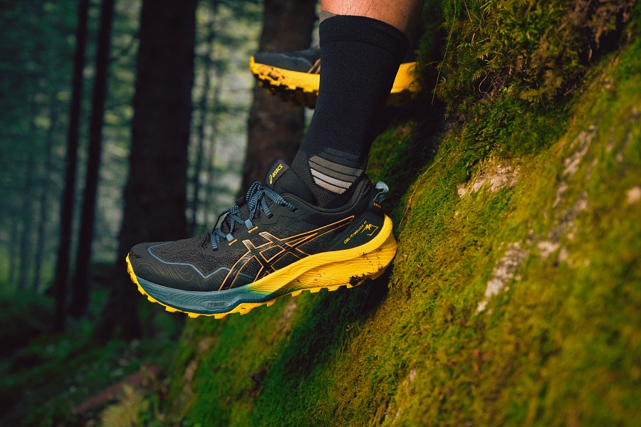 ASICS' GEL-TRABUCO™ 11 trail shoe offers 360° protection