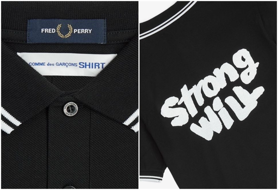 Fred perry x cdg hotsell